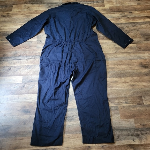 Carharrt Men's Navy Rugged Flex Canvas Coveralls Size 2XL - Picture 10 of 10